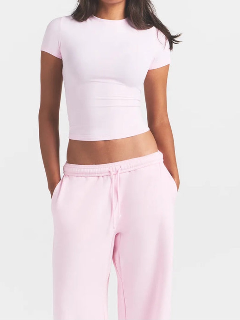 SKIMS NWT Cotton Jersey Tee - Cherry Blossom